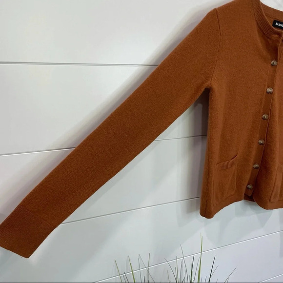 NAADAM Rust Cashmere Cardigan Size XS - Picture 8 of 16